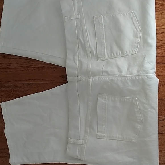 Dana Buchman Comfort Fit White Crop Pant 24 W - Picture 4 of 10